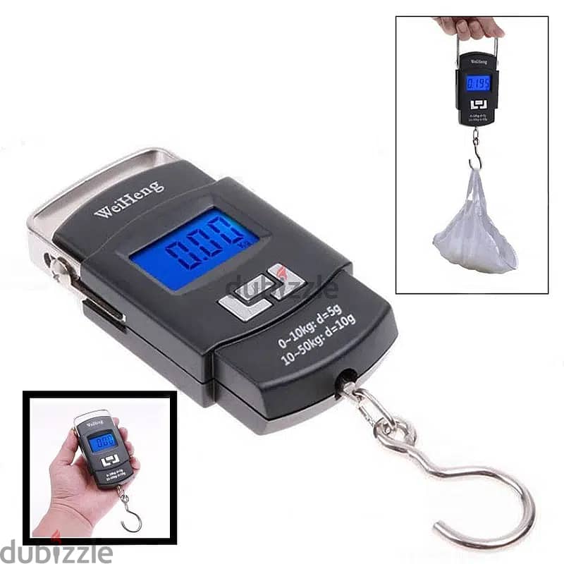 Portable weight scale for travellers 1