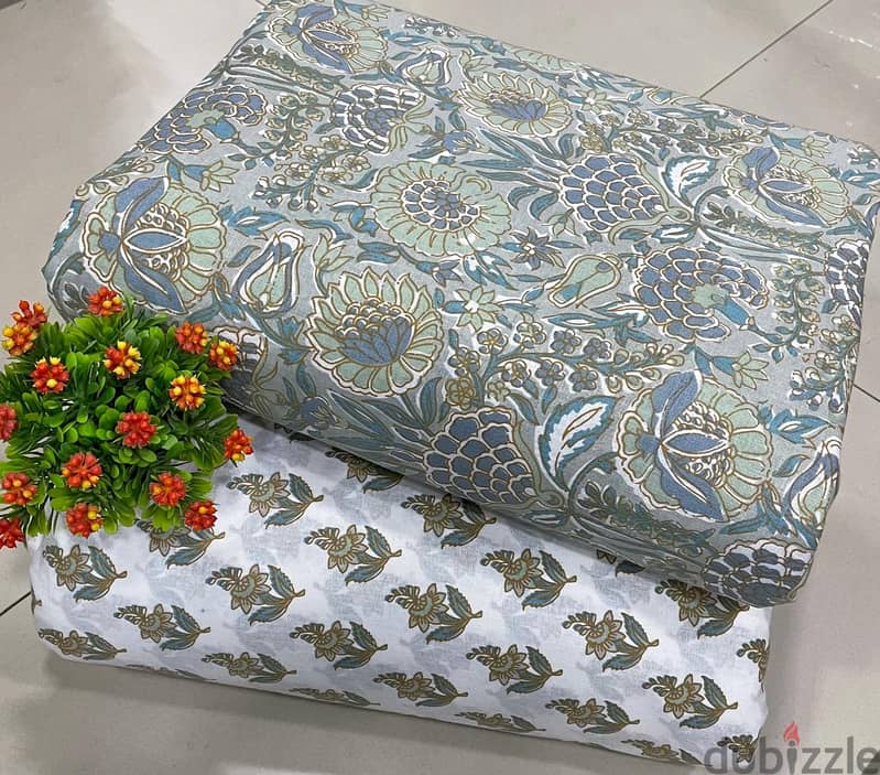 Pure Jaipur cotton material,Premium quality,5 meter price 4.5 ro 7