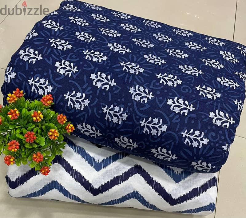 Pure Jaipur cotton material,Premium quality,5 meter price 4.5 ro 8