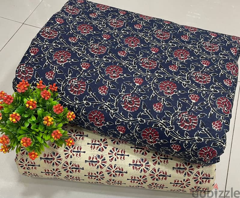 Pure Jaipur cotton material,Premium quality,5 meter price 4.5 ro 11