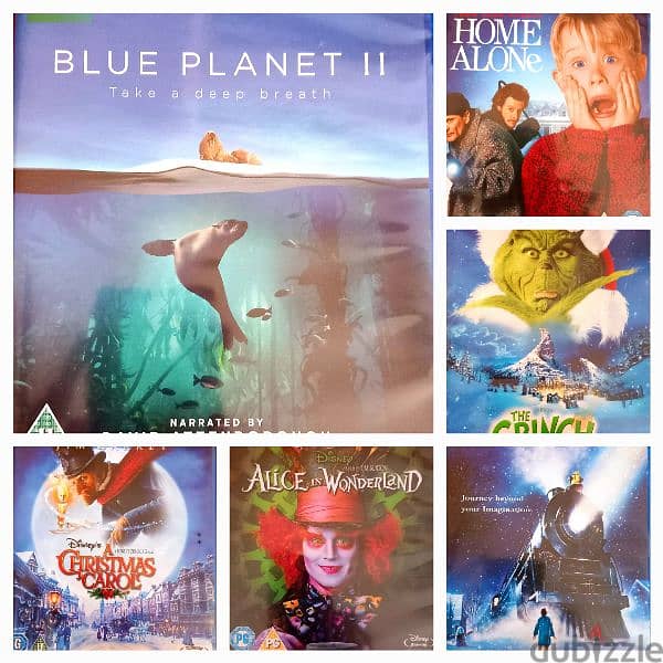 BLUE RAY DVDS 2