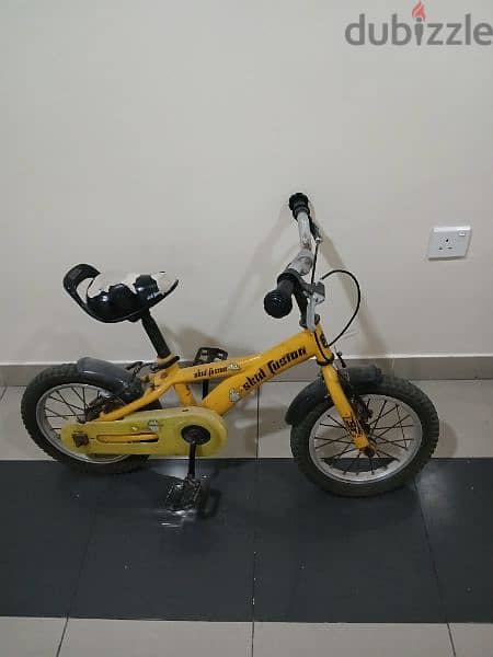 Skid Fusion. bike 14" for 4 to 6 years children 4