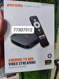 Android Tv Box with one year subscription