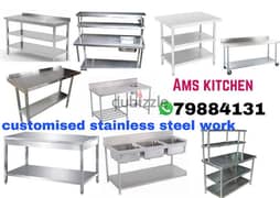 all kind of restaurant and coffee shope steel work 0