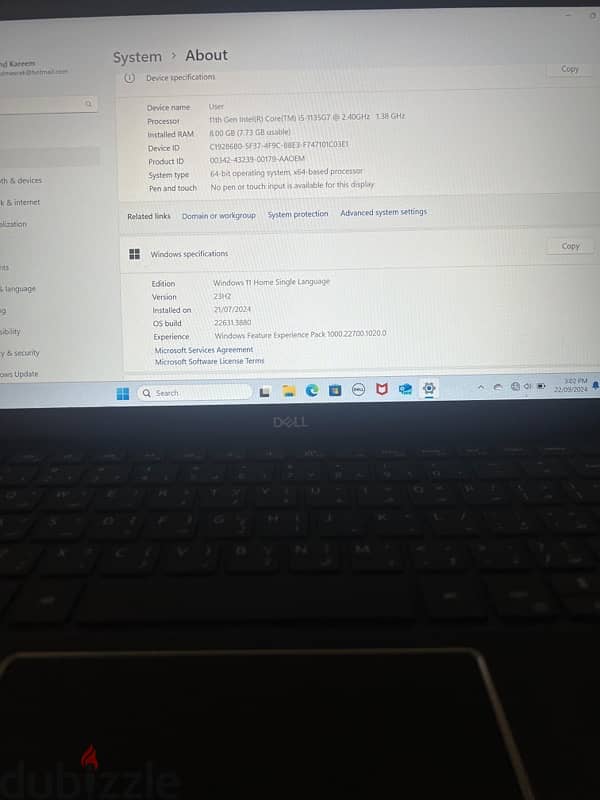 Dell laptop (intel core i5, model 5410, with box) 2