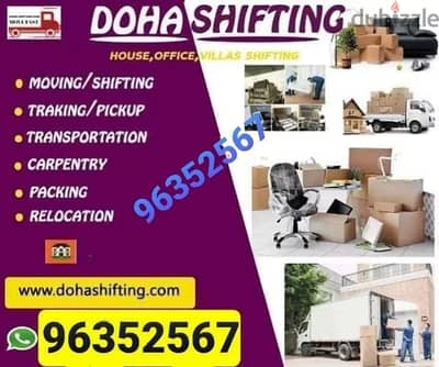 House shiffting and packing transport loading