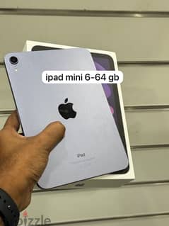 Apple i pad Mini 6 64GB with box amazing price good condition