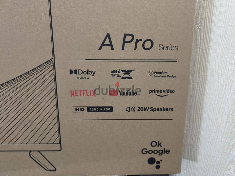 New Smart Xiaomi A Pro LED TV 32 inch 2