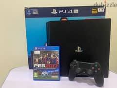 ps4 pro 1000Gb 1 joystik 1 Game 70 OMR 0