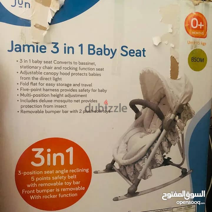 For Sale 3 in 1 Baby Seat 3