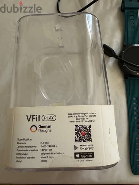 Smart Vfit Play watch rarely used 1