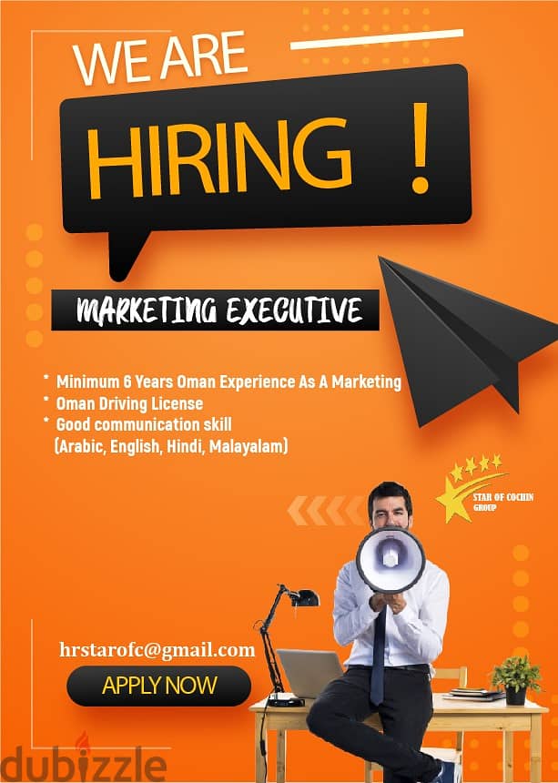 Marketing Excicutive 0