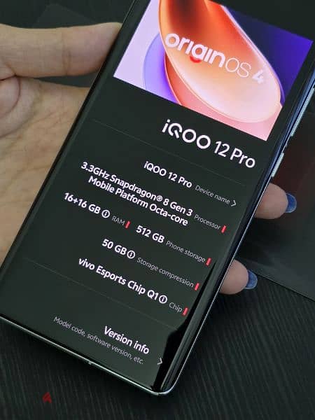 Vivo 12 Pro Snapdragon 8 Gen3/512/32 6