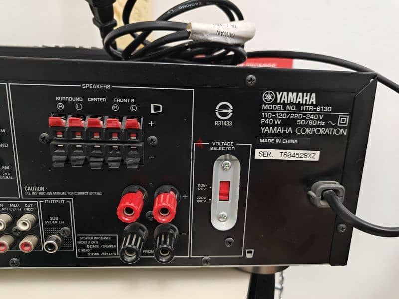 Yamaha HTR-6130 Amplifier 5.1 channel. 2