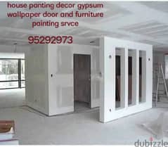 house panting decor gypsum wallpaper door and furniture painting srvce 0