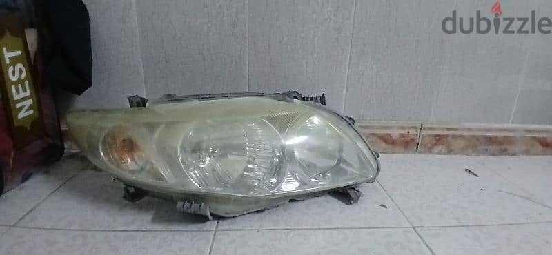 Toyota corolla light Right side 2008-2010 model 1