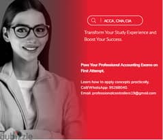 Pass Your Professional Accounting Exams with Confidence.