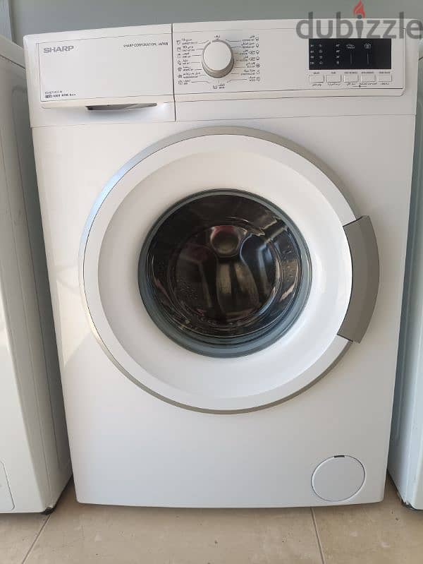 neat and clean Automatic washing machine sharap 1