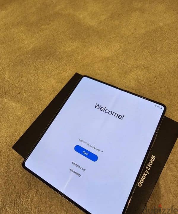 سامسونج فولد زد5 شرحتينSamsung Fold Z5 Dual SIM 2