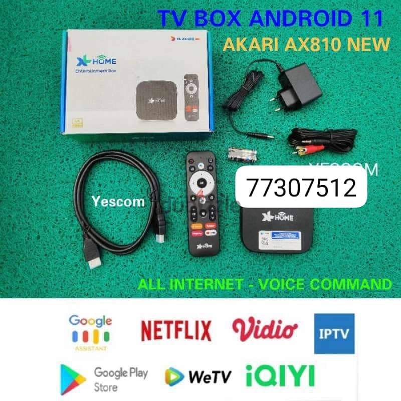 Android Tv Box with one year subscription 0