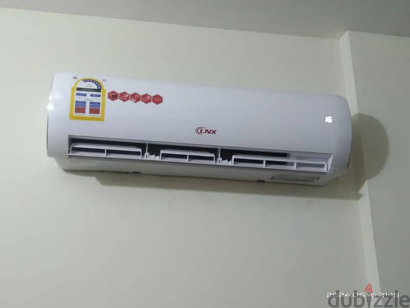 split ac 1.5 ton all new gas R410a good working good conditions 0