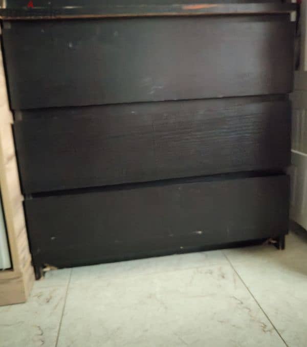 IKEA MALM 3 DRAWER CHEST 0