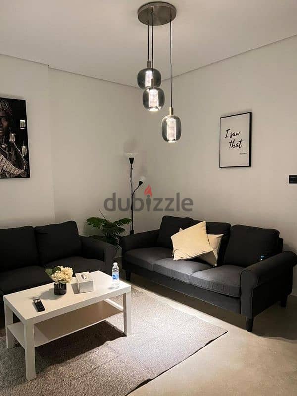 luxurious  fully furnished  flat in muscat hills with a beautiful view 2