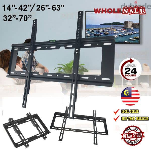 LCD tv wall mount for sale 30to70 inches 0