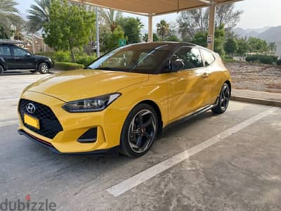 Hyundai Veloster 2019 TURBO//Oman car//service dealer// driven 75000km