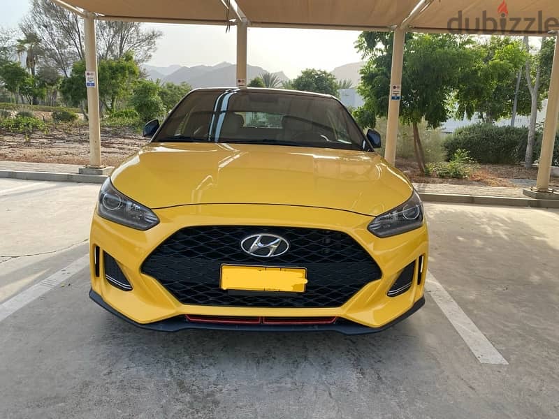 Hyundai Veloster 2019 1.6T top model( Oman Car) 2