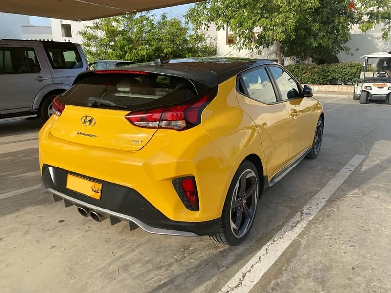 Hyundai Veloster 2019 TURBO 1.6cc top model( Oman Car) 8