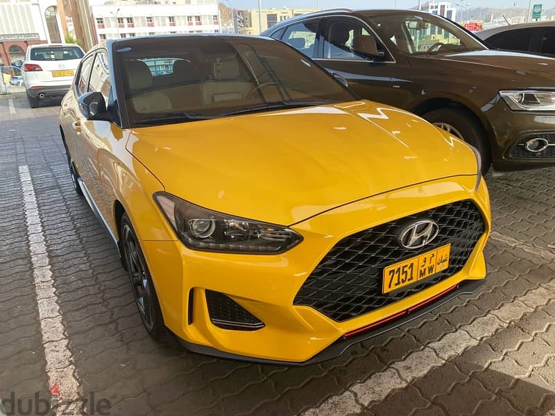 Hyundai Veloster 2019 1.6T top model( Oman Car) 14