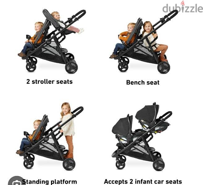 Graco Twin Stroller or Pram 2