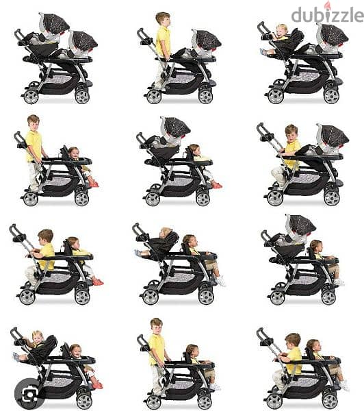 Graco Twin Stroller or Pram 5