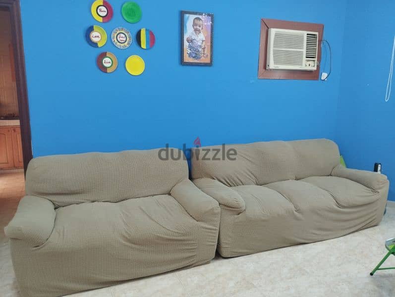 Sofa 3+2 With cover 0