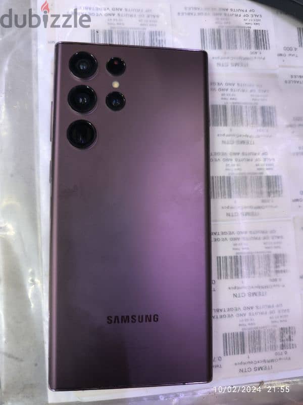 samsung S22 ultra 5g 12/256 - 2 sim 1