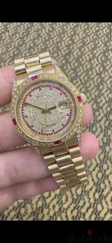 Rolex 3035 machine Ruby and Diamond 2