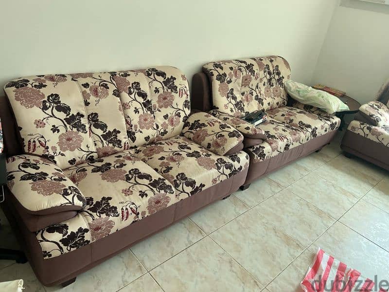 3 x 2 seater sofa at Al Khuwair 3