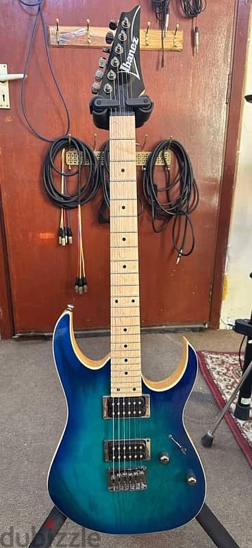 Ibanez RG421 AHM, Blue Moon Burst, Electric Gutar 1