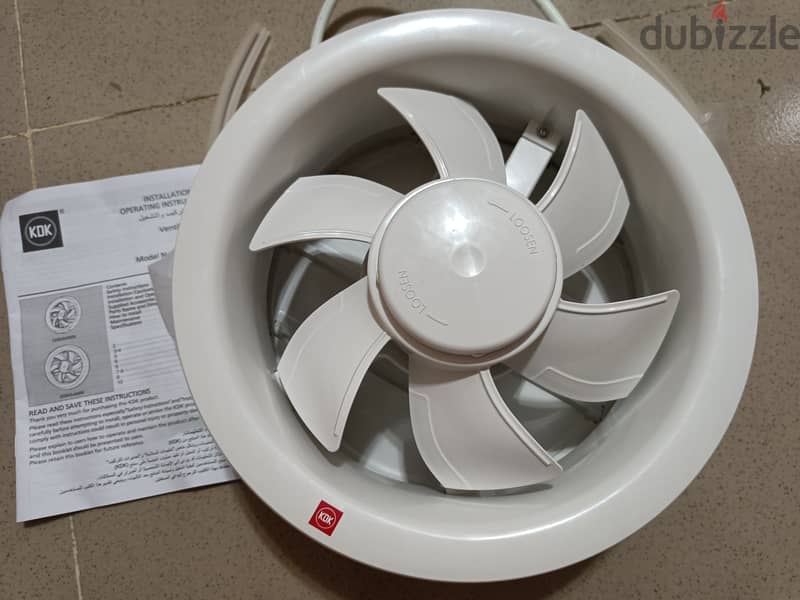 KDK ventilating fan شفاط مروحة كدكي 4