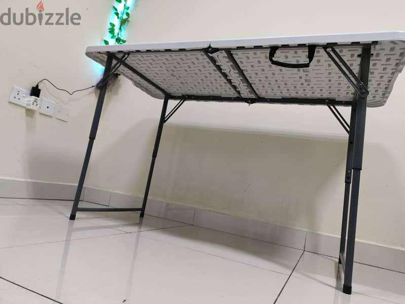 Table for Sale ( Foldable) (122 x 61 x 73) Available from Oct 18 4