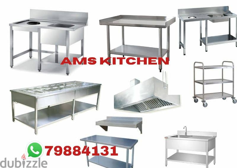 all restaurent coffee shope kitchen equipment fabricate and install 0