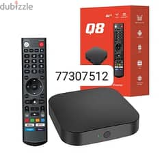 Tx3 Tv Box with ip-tv one year subscription.