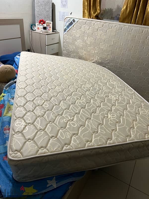 spring mattress single cot for sale 2