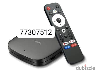 8K Tv Box with 1Year subscription