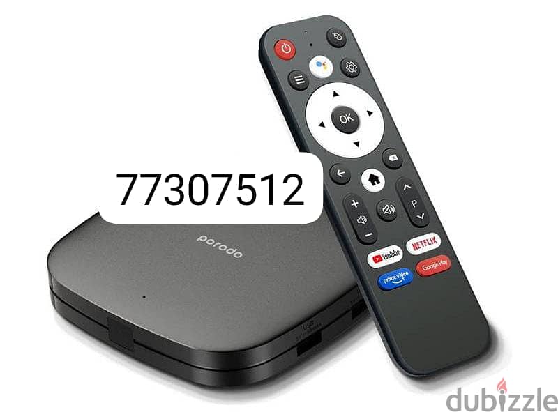 8K Tv Box with one year subscription 0