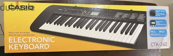 For Sale: Casio Electronic Keyboard CTK-240 0