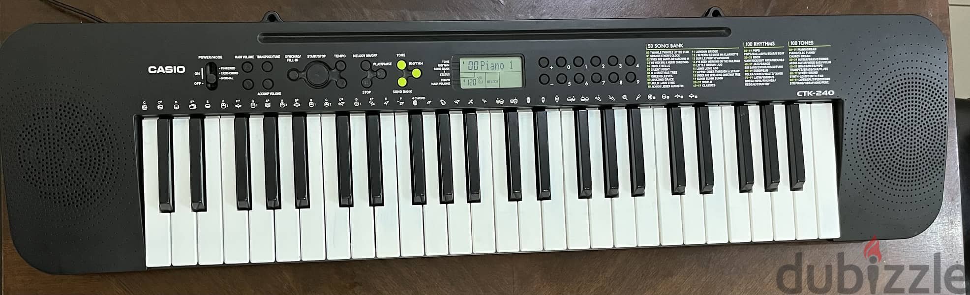 For Sale: Casio Electronic Keyboard CTK-240 1