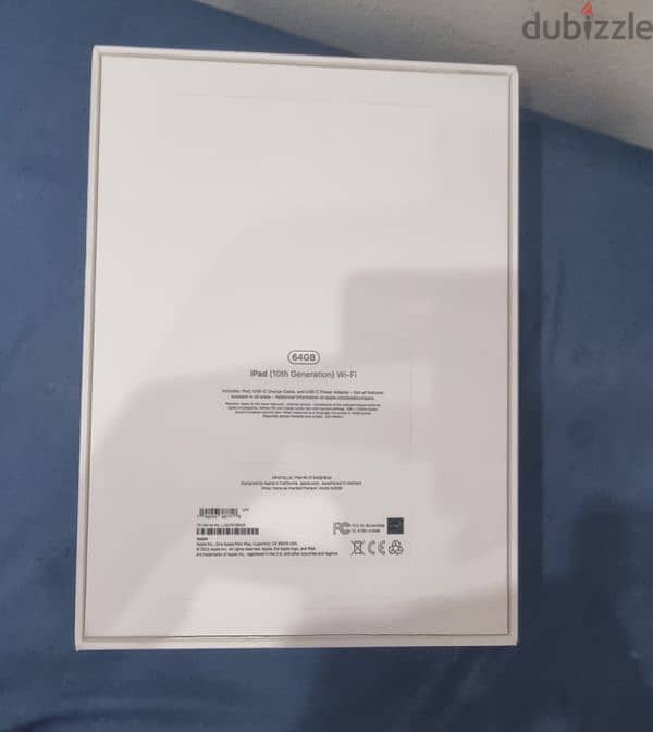 ipad 10 74gb WiFi only activated 10 days before 3