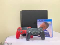 ps4 slim 1000Gb 2 joystik 1 Game 70 OMR